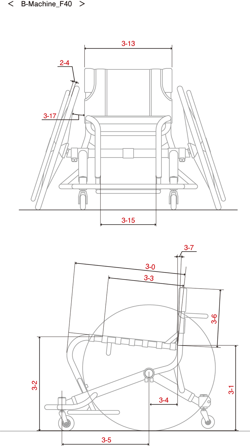 サイズ（F40）